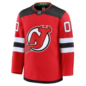 New Jersey Devils Fanatics Premium Custom 2024-25 Heim Rot Trikot - Herren
